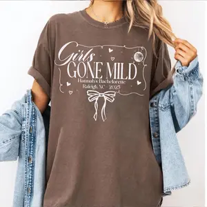 Girls Gone Mild Bachelorette party shirts, Spa Bachelorette, Personalized Bachelorette Movie Night Shirt
