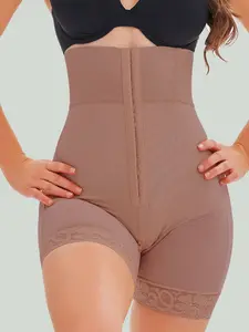 CZXMY Women's Tummy Control Butt Lifting Leg Shaping Bottom Plain Style with Lace Trim Shorts Womenswear Underwear Lady Comfort Sexy Elastic  Strapless Fabric Compression waist trainers faja body shaper waist trainer body shape faja