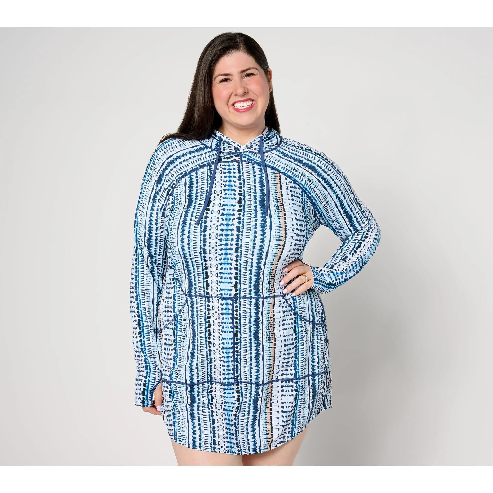 BloqUV x Jantzen Hooded Cover Up Dress
