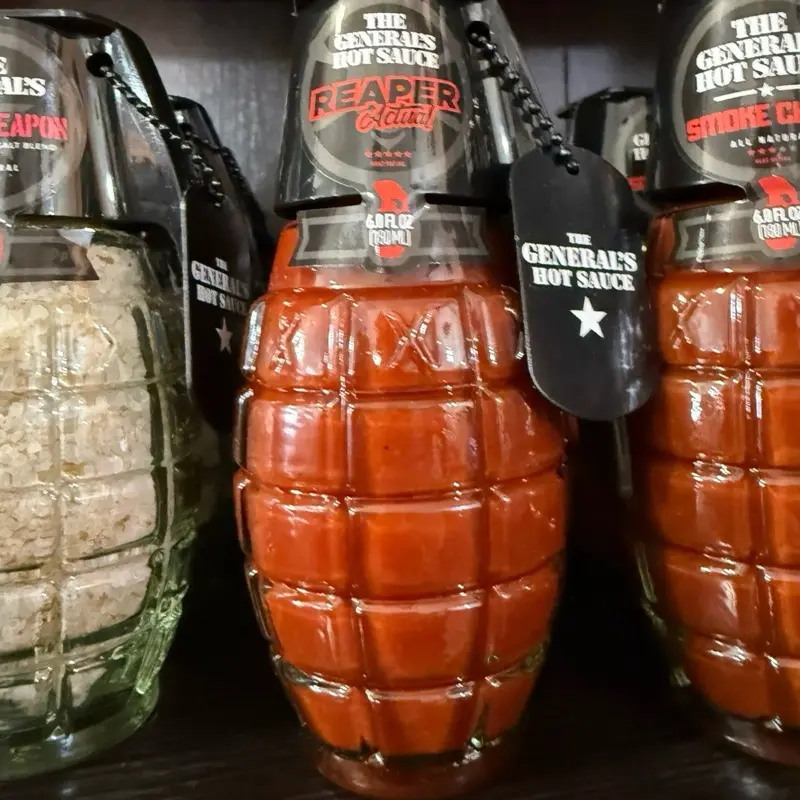 The General's Hot Sauce "The Reaper" - 6.8 oz. Bottle with Bold Flavor and Unique Design