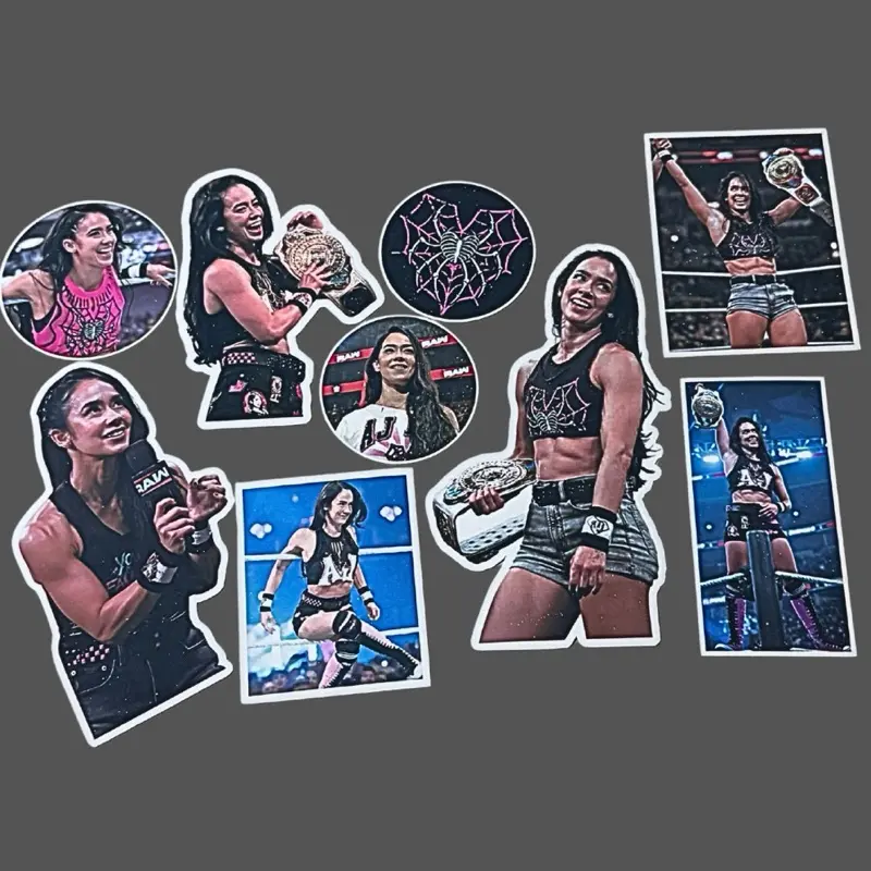 Aj Inspired Sticker Pack (Set of 9)
