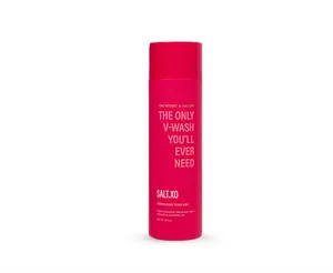 salt.xo Seedless Yoni Gel Wash, Feminine Wash with Refreshing Cucumber and Aloe Vera, All Natural Intimate Care Gel for Women, pH Balance V Wash Cruelty-Free, Feminine Hygiene Products (8 Fl Oz)