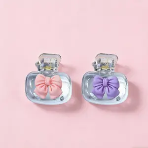 2pcs/set T Cute Bow-shaped Toothbrush Head Covers, Toothbrush Protector, Portable Lightweight Protective Cases, Freshen Breath, Transparent Plastic Design, Suitable for Travel and Daily Use, Bathroom Accessories | Transparent Design,home essential