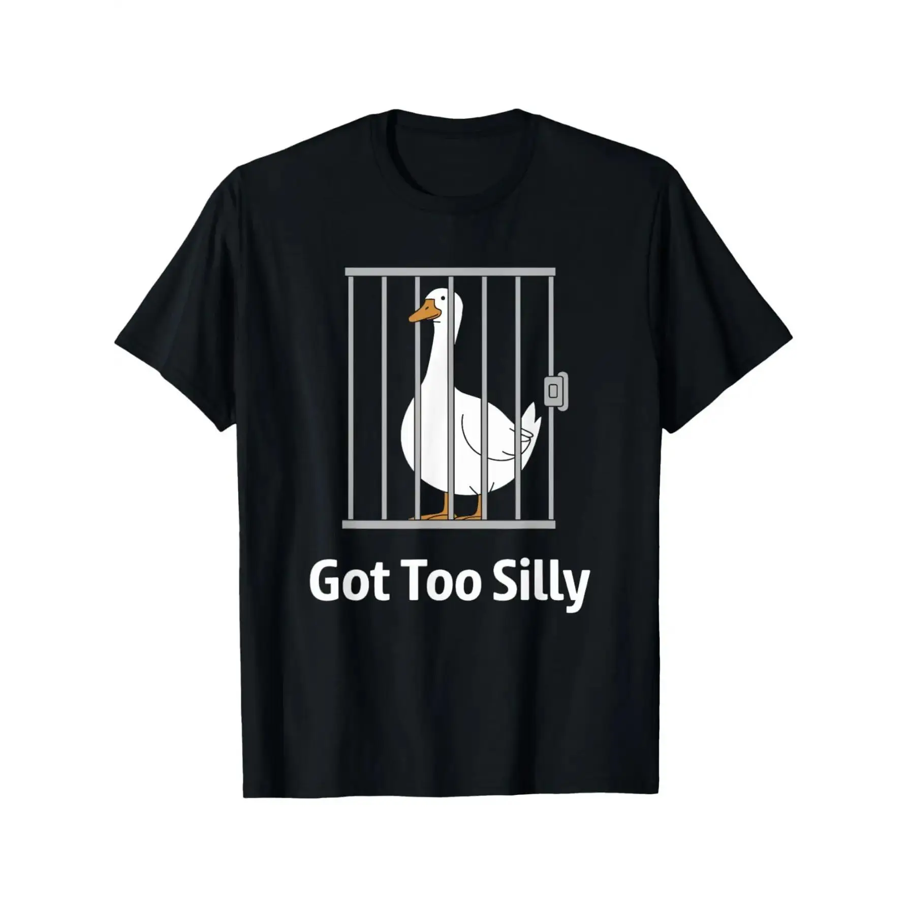 Got Too Silly Funny Goose Pun Humor Shirt for Animal Lovers T-Shirt