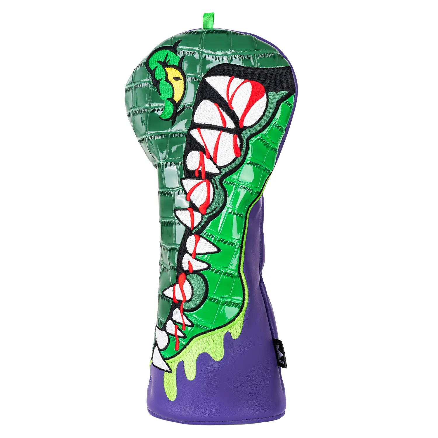 Craftsman Golf Alligator Leather Driver Headcover - Premium Synthetic Leather, Functional Design for Driver Protection