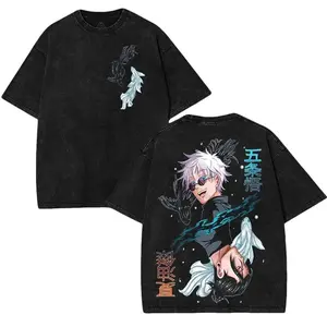Best Gojo Satoru Geto Suguru The Besties jjk jujutsu kaisen anime manga game 2 sided Washed Tshirt, Hoodie, Sweater unisex Top men's graphic tees Clothes Cotton