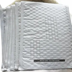Bubble Mailer 5 x 7 White Water and Tear Resistant Shipping Envelopes for Safe Packaging