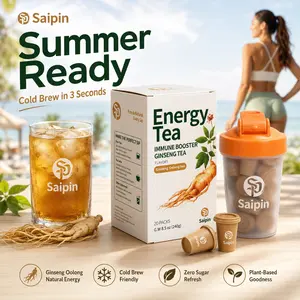 Loaded Tea / Energy Drink Mix / Pre-Workout / Sugar-Free Non-GMO Calm Power for Work Gym & Immune Support Endurance