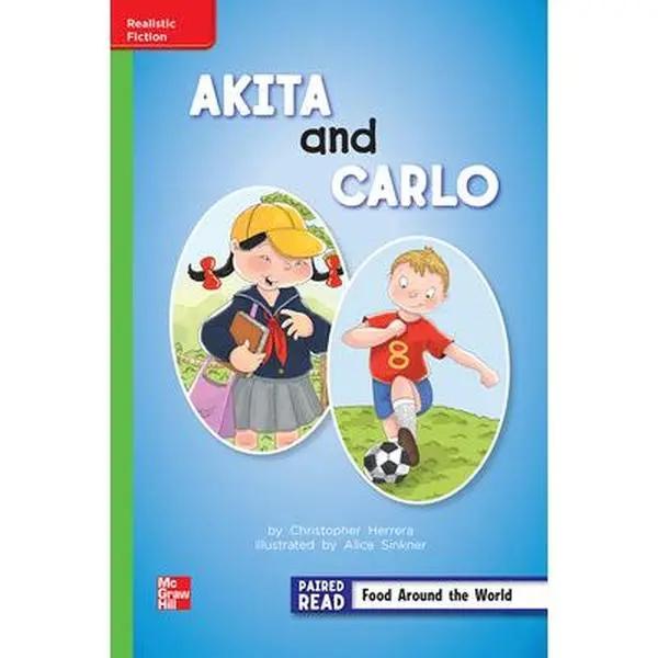 USED Book - Reading Wonders Leveled Reader Akita and Carlo: Beyond Unit 4 Week 3 Grade 2 by DONALD BEAR (Spiral-bound) - english