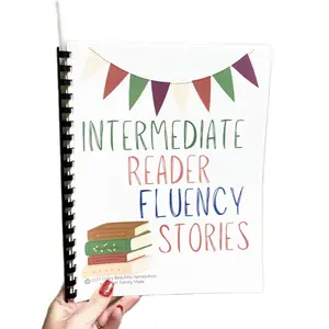Intermediate Reading Fluency Stories for 2nd - 4th Grade - Educational Books for Children Learning Materials Visual Learning Tools