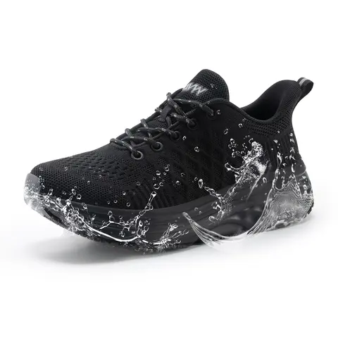 Women's Athletic Non-Slip, Waterproof Work & Safety Footwear - Shoes for Greasy Floor Safety