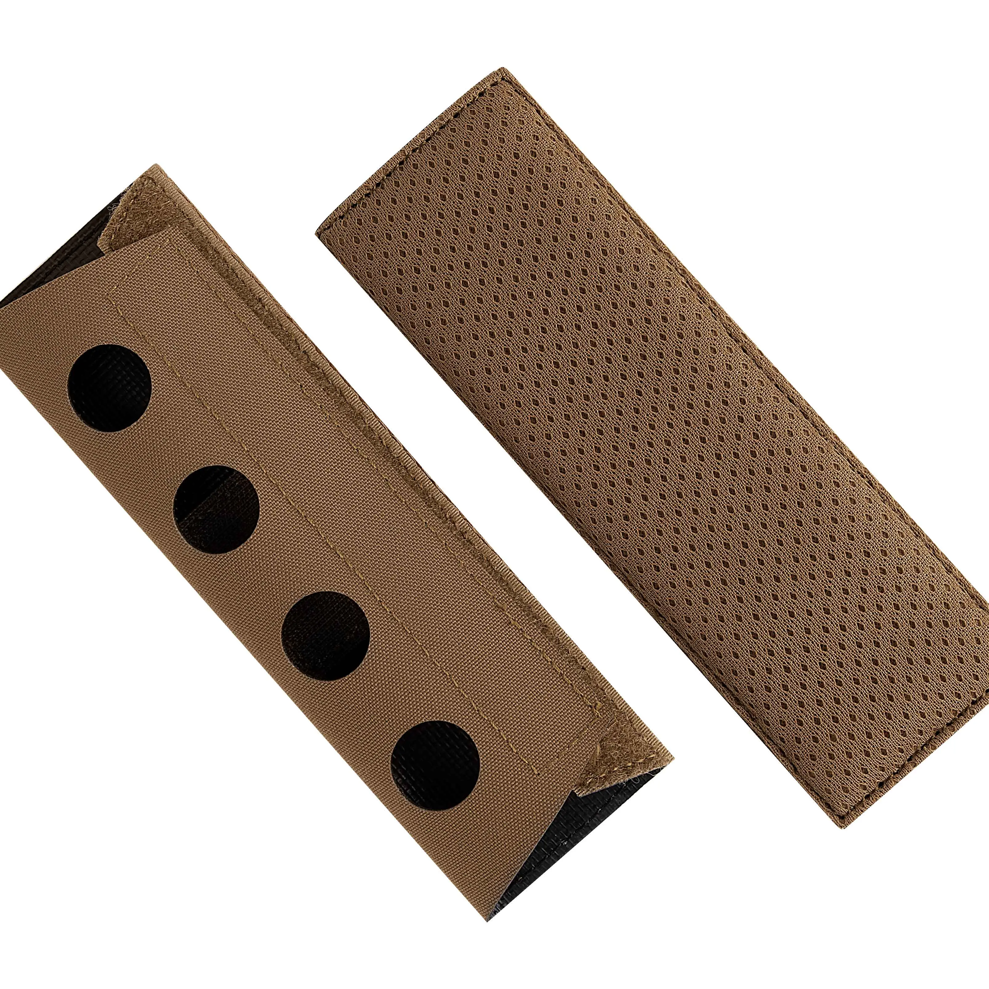 KRYDEX Tactical Shoulder Strap Covers - Padded, Breathable, Anti-Slip Shoulder Pads with Laser Cut Holes, 1 Pair to Adapt Plate Carrier Vests, Chest Rigs, Sling Bags