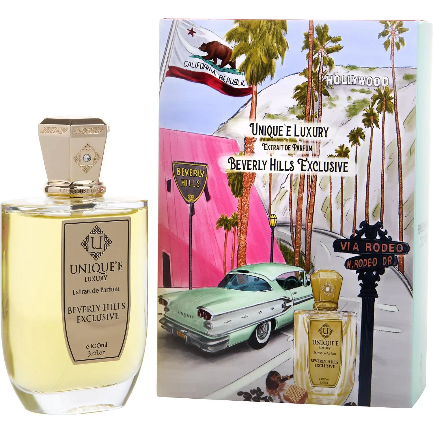 Unique'e Luxury Beverly Hills Exclusive By Unique'e Luxury Extrait De Parfum For Unisex