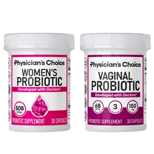 Physician's Choice Power Duo: Daily Digestion, Immune, Urinary Tract & Feminine Support for Women with Women's Probiotic + Vaginal Probiotic