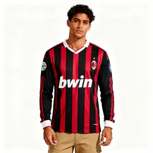 0910 Home Ronaldinho 80 Soccer Long Sleeve Jersey