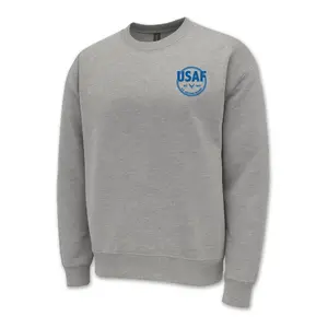 Air Force Retired Left Chest Crewneck