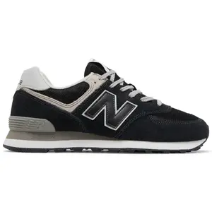 New Balance 574 Black White ML574EVB Men's Fashion Shoes New