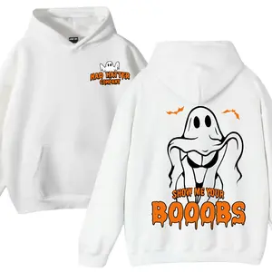 Show Me Your BooBie Unisex Hoodie Sweatshirt, halloween shirt, Funny Halloween Ghost Cute Hoodie, Vintage Tee For Men and Women, Unisex Shirt