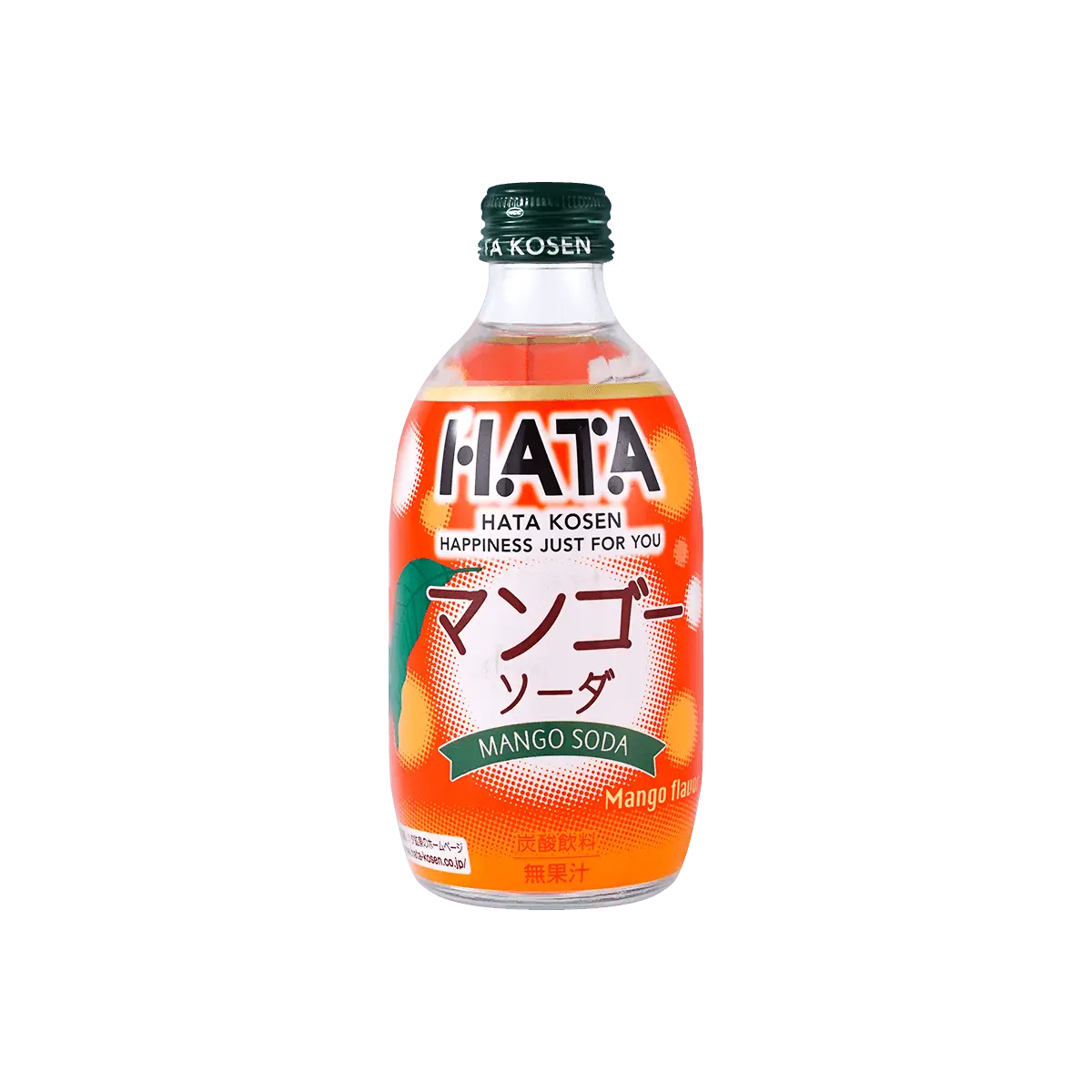 HATAKOSEN Japanese Mango Sparkling Water Soda Drink, 300ml - Refreshing Fruit Flavored Beverage HATAKOSEN Japanese Mango Sparkling Water Soda Drink, 300ml - Refreshing Fruit Flavored Beverage
