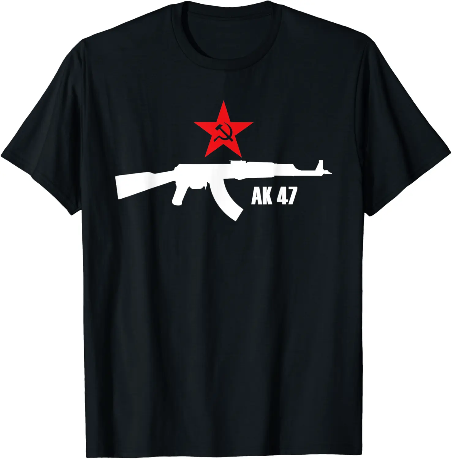 Russian Power Kalashnikov Weapon Rifle AK-47 T-Shirt T-Shirt - Karenlyn Shop 80B09H3MZ19J