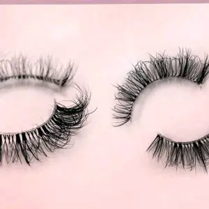 NFM Natural Lashes - Elegant fluffy Eyelashes for Makeup Application
