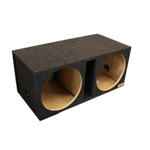 15 in Dual Vented Subwoofer Enclosure Precision CNC-Cut, Premium MDF Construction. Proudly USA Made.