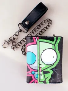 High-Quality Three-Fold Chain Wallet, Trifold Wallet, Stylish Personal Card Holder, Exquisite Cardholder, ID Window, Fashionable and Unique Design, Perfect for Daily Use, Wallet Cards Storage