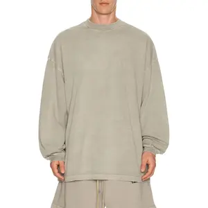 Fear of God ESSENTIALS Signature 90's Long Sleeve Tee in Faded Seal
