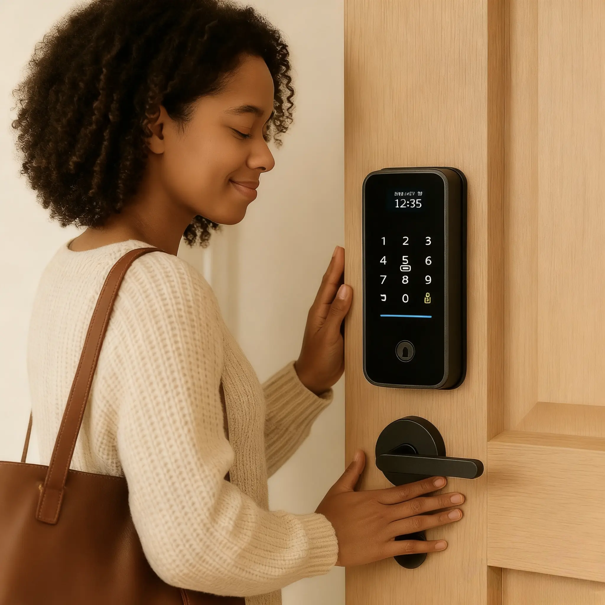 Bestkid MD1 Smart WiFi Door Lock Peace of Mind for the Forgetful & the Caring