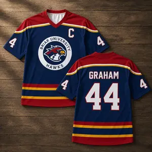 Graham 44 Unisex Mesh Jersey – Di Lautentis Romance Inspired Malone's BookTok Reader Jersey Gift| Bookish Apparel
