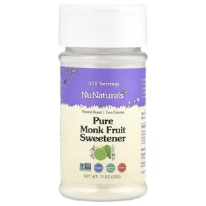 NuNaturals Pure Monk Fruit Sweetener, 0.71 oz (20 g)