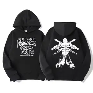 Streetwear Ken Carson Hoodie Highlighting European Tour Artwork
