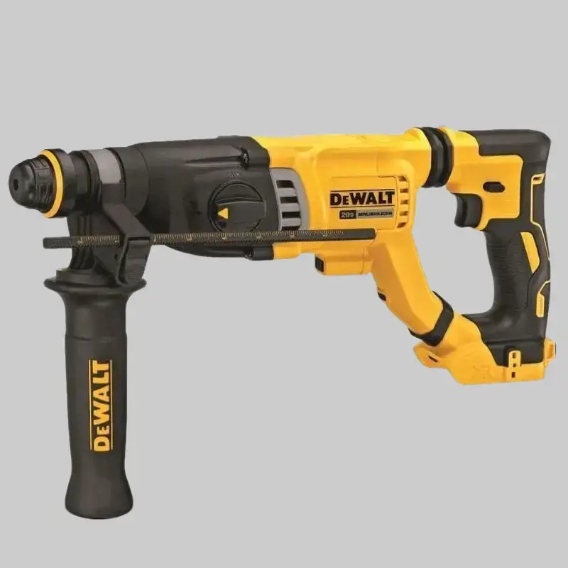 DEWALT DCH263 20V XR Brushless Cordless Rotary Hammer Drill Kit - Cordless Drill, SDS Plus Bit, Auxiliary Grip, Depth Gauge, Batteries for Construction Sites, Concrete Drilling to Enhance Productivity
