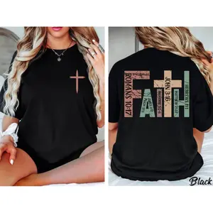 Retro Christian Shirts, Religious Shirt, Bible Verse Shirt,Retro Faith Shirt,Christian Cross Shirt,Praying Mama Shirt, jesus