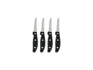 Oster 75681.04 Granger 4 Pack 4.5 inch Steak Knife Set in Black