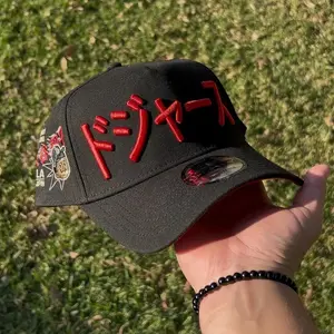 Black Red Dodgers Japan Cap – New Era 9FORTY Adjustable Hat Shohei Ohtani Edition Exclusive Style