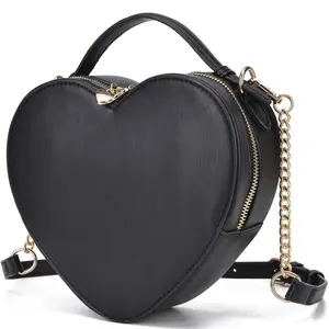 Purse heart shape crossbody