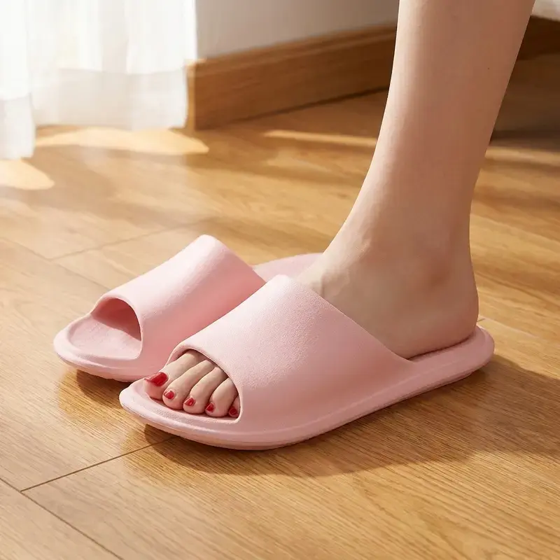 Cushionaire Women’s EVA Cushioned Slip-On Feather Cloud Slide Sandals - Soft Squishy Pillow Cushion, Waterproof Casual All-Seasons Slippers for Indoor & Outdoor Use
