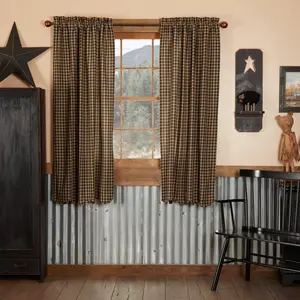 Blackstone Farm Short Panel Curtains