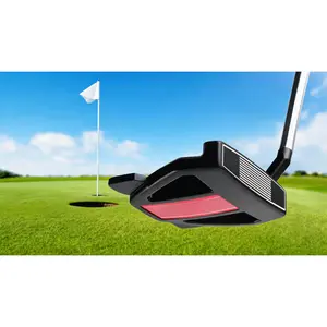 Auto-Balance Putter with High-MOI   Golf F4 Mallet Putter 35 Inch Right Or Left Handed Option with High MOI Performance Balance Midsize Putter Grip Alignment Sight Line and Protective Headcover