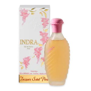 Ulric De Varens Indra Eau De Parfum for Women- Warm, Welcoming Floral Scent - Notes of Jasmine, Iris, & Amber- Feminine, Delicate & Gentle- 3.4 Fl Oz
