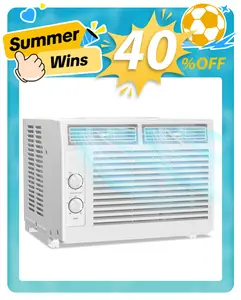 XBEAUTY Window Air Conditioners 5,000BTU, Cools 150 Sq. Ft,2 Cooling Mode & Fan Speeds,Ultra-Quiet, White tiktokshopspringglowup summerwins,summerwins
