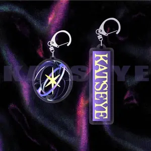 Katseye DIY Acrylic Keychain Collection Featuring Manon, Sophia, Daniela, Lara, Megan & Yoonchae, Perfect Gnarly Gift From Beautiful Chaos Album