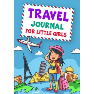 Travel Journal For Little Girls: An Interactive Kids Vacation Planner For Young Travelers.