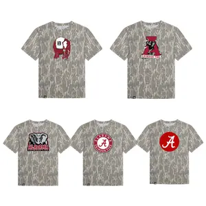 Alabama Crimson Tide Vintage Camo Tee