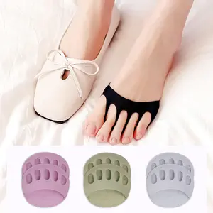 Ball of Foot Pads for Women & Men (6 Pairs) - Reusable Metatarsal Cushions for Pain Relief