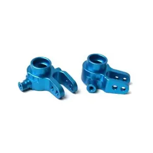Racers Edge Slash 4Wd Aluminum Front Steering Knuckles (Pr)-Blue