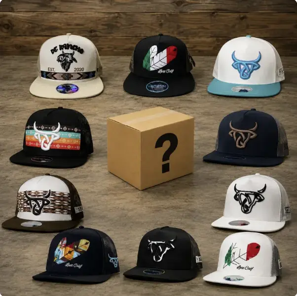 [BIG DEAL 2026 ] One Hat Sent, Vintage Retro Western Hat Collection, DE Rancho Tribal Bull Hat, Lost Calf Arrow Flat Bill Hat, Mexican Tribe Mesh Back Snapback, Western Trucker Hat