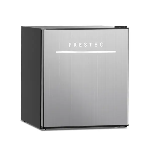 Frestec 1.7 Cu. Ft. Mini Fridge, Compact Refrigerator with Freezer, Adjustable Temperature Control, Energy-Efficient, Perfect for Dorm, Office, Home Bar, Grey