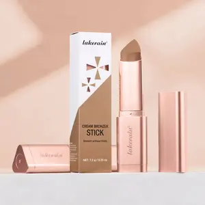 Triangular Shape Cream Bronzer Stick Multi-functional contouring stick Lightweight Formula Flawless No Limits Cream Bronzer and Contour Stick - Makeup Color Harmony